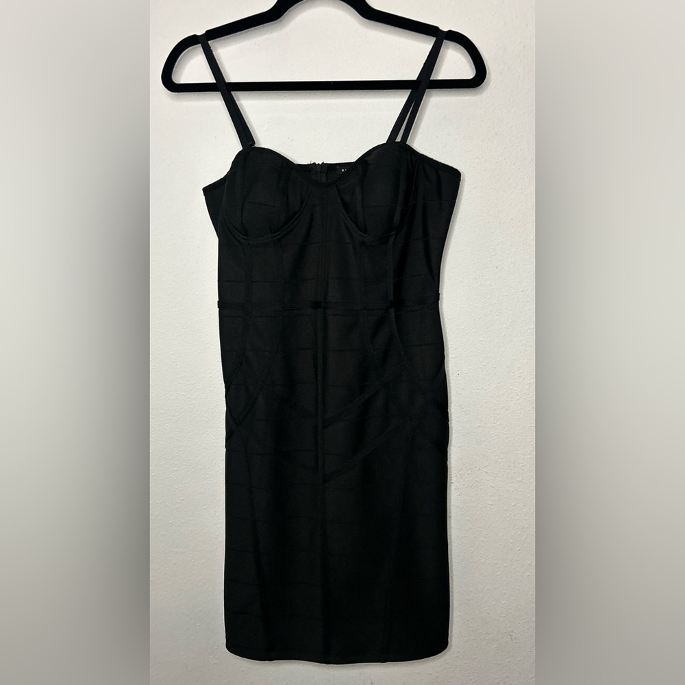 Haute Monde Black Mini Dress Size Large